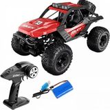 Gepettoys 1/10 4WD 4x4 Off Road 2.4ghz Uzaktan Kumandalı Şarjlı Oyuncak Rc Araba - Kırmızı