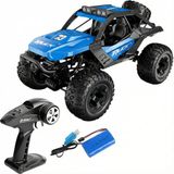 Gepettoys 1/10 4WD 4x4 Off Road 2.4ghz Uzaktan Kumandalı Şarjlı Oyuncak Rc Araba - Mavi