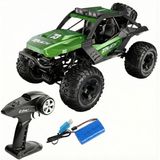 Gepettoys 1/10 4WD 4x4 Off Road 2.4ghz Uzaktan Kumandalı Şarjlı Oyuncak Rc Araba - Yeşil