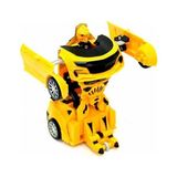 Gepettoys Bumblebee Transformers Oyuncak Robota Dönüşebilen Araba 15 cm