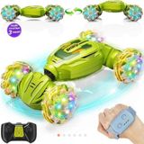 Gepettoys Hem El Sensörlü Hem Kumandalı Her Yöne Giden Şarjlı Işıklı Araba - Yeşil