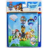 Gepettoys Paw Patrol Su ile Sihirli Boyama Kitabı 24,5x27x2 cm Su Kalemi Erkek Çocuk