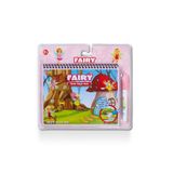 Gepettoys Sihirli Boyama Kitabı Water Magic Book Özel Sulu Kalem ile Fairy Periler