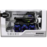 Gepettoys Uzaktan Kumandalı Çift Kontrollü 6 Teker Su Topu Atan Akrobat Tank 4D-Y13 - Renkli