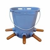 Geppas Buzağı Emzirme Kovası - 5 Emzikli - 8 Litre İthal Emzik