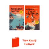 Gerald Durrell 2 Kitap Seti + Türk Klasiği Hediye