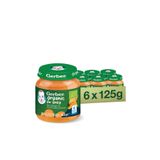 GERBER Organik Bal Kabağı ve Tatlı Patates Püresi 125gr x 6 Adet