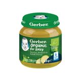 GERBER Organik Bezelye, Brokoli ve Kabak Püresi 125 g
