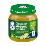 Gerber Organik Bezelye, Brokoli ve Kabak Püresi 125 gram