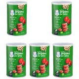 Gerber Organik Buğday Yulaflı Domates Havuç Soğanlı 5x35 gr Bebek Maması