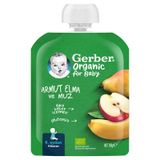 Gerber Organik Meyve Püresi Muz Elma Armut 90 G 6+ Ay 6'Li Avantaj Paketi