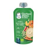 Gerber Organik Yulaf Havuç Elma Bal Kabağı Püresi 110 G (6'Li Paket)