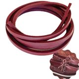 Gerçek Deri Bağcık 150 cm-1 Adet, Nubuk Timberland Dexter vb. Ayakkabılara Uyumlu Loafer ve Makosen Ayakkabılar için Uygun 3x2 mm Kalınlıkta Hakiki Deri Ayakkabı Bağcığı