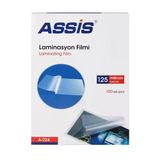 Gerçek Efsane Assis Laminasyon Filmi A4 100 Adet 125 Mikron