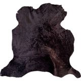 Gerçek Koyun Postu Kısa Tüylü - Naturel Kısa Tüylü Koyun Postu - Doğal Post Paspas - 70 x 70 cm - Acı Kahve