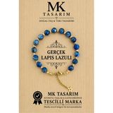 Gerçek Lapis Lazuli Taşı Bileklik 11000.003