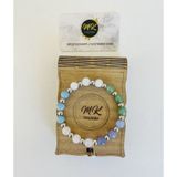 GERÇEK MAVİ-PEMBE- MOR KUVARS-AVENTURİN-AYTAŞI BİLEKLİK MK.023.003