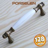 Gerçek Sedef Eskitme Antik Sarı 128 Mm Mobilya Mutfak Çekmece Dolap Dolabı Kulpu Kulbu Kulpları