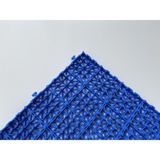 Gerçek Trend Mavi, Kare Desenli Ortopedik Plastik Yer Karosu Zemin Döşemesi Yer Izgarası 33X33 1 M2 (9 Adet)