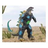 Gerçekçi Görünümlü Özel Dokulu Godzilla Vs. Kong Giant Godzilla Ejderha Figür Oyuncak 35 Cm. Model C