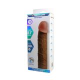 Gerçekçi Penis Kılıfı – Esmer Ton, Uzatıcı ve Kalınlaştırıcı Etki, Damarlı Esnek Yapı | StevensonStr