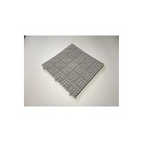 Gerçektrend Gri,kare Desenli Ortopedik Plastik Yer Karosu Zemin Döşemesi Yer Izgarası 33x33 1 M2 (9 Adet)
