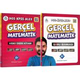 Gerçel Matematik DGS KPSS ALES Video Ders Kitabı ve Soru Bankası Seti