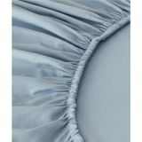 Gercella Cotton (Pamuk) 120 x 200+30 cm Mavi Fitted (Lastikli) Tek Kişilik Çarşaf Bed Sheett - 120X200+30CM