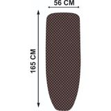Gercella King Xxl (165 x 56 cm)Kahve Ütü Masası Kılıfı - Kahverengi