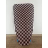 Gercella Kıng Xxsmall Mini (100 x 48) Ütü Masası Kılıfı Bezi Örtüsü Kahve - Kahverengi - 100X48CM