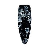 Gercella Xxl(57x162 Cm) Luxury Dark Ice Ütü Masası Kılıfı Örtüsü Bezi ( Ev Gereçleri , Ev Tekstili) Siyah