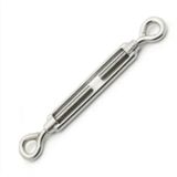 Gerdirme Somunu Tel Gerdirme Aparatı, 304 Stainless Steel Wire Tensioner Turnbuckle Hook Eye M4-M8 Garden Climbing Plants(O to O,M8)