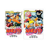 Gerekli Şeyler Yayıncılık Naruto Türkçe Çizgi Roman Seti 2 Kitap (1-2) Masaşi Kişimoto Ciltsiz 400 Sayfa