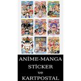 Gerekli Şeyler Yayıncılık One Piece 51-52-53-54-55-56-57-58-59 Manga Seti (9 Kitap) / Anime-Manga Sticker ve Kartpostal Hediyeli