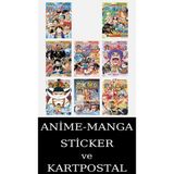 Gerekli Şeyler Yayıncılık One Piece 51-53-54-55-56-57-58-59 Manga Seti (8 Kitap) / Anime-Manga Sticker ve Kartpostal Hediyeli