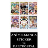 Gerekli Şeyler Yayıncılık One Piece 53-54-55-56-57-58 Manga Seti (6 Kitap) / Anime-Manga Sticker ve Kartpostal Hediyeli