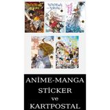 Gerekli Şeyler Yayıncılık Vadedilmiş Yokyer 16-17-18-19-20 Manga Seti (5 Kitap) / Anime-Manga Sticker ve Kartpostal Hediyeli
