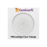 GEREKSEAL Mikrodalga Fırın Cam Tepsi 25 cm mikrodalga tabağı - De81-10995a