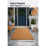 Gereksiz Şeyler Pvc Tabanlı Kıl Koko Paspas - Kapı Önü Paspası - 60x120 Cm