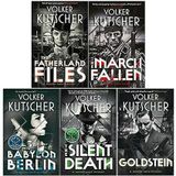 Gereon Rath Mystery Series 5 Books Collection Set By Volker Kutscher (Babylon Berlin, Goldstein, The Silent Death, The Fatherland Files, The March Fallen)