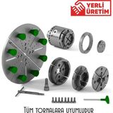 Gergedan Ahşap Torna Aynası G100 Set 3 M33