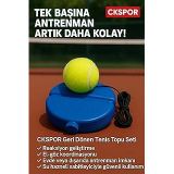 Geri Dönen Tenis Topu Antrenman Seti – Solo Antrenman İçin Mükemmel Yardımcı Cks-189-Ant
