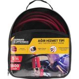 German Kupfermax Ağır Hizmet Tipi 5 Metre 1800A Akü Takviye Kablosu, Universal Model ve Çantalı Alman Güvencesiyle - 1800 Amper