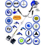 German Lx V9 Motor 15 Parça Full Set Benzinli Yan Tipi Tırpan Ot Çim Çalı Biçme Yüksek Performans