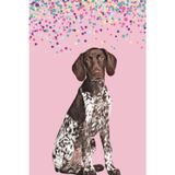 German Shorthaired Pointer Notebook: journals for girls, cute puppy composition book