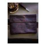 GERMANICIA LEATHER CRAFT Hakiki Deri Macbook Air Ve Pro Kılıfı [Kişileştirme] Zarf Model Laptop Çantası 10-14 İnç