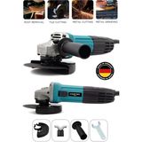 Germany 1020W 125MM Metal Şanzuman Devir Ayarlı Avuç Içi Taşlama Makinası