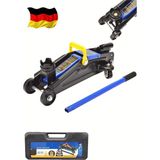 Germany Steel 2.5 Ton Arabalı Tekerlekli Hidrolik Timsah Kriko Çantalı Max 380 mm Kaldırma