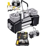 Germany Steel Profesyonel 730P Çift Pistonlu 12 V 150 Psi 80 Lt Hava Hacmi 2 hp Motor Gücü Kompresör
