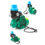 Germany Steel QB60 Su Pompası 0.75 Hp 0.55 Kw Paket Hidrofor Otomatik Sistem Su Pompası 2 Kat 2 Daireye Yeterli